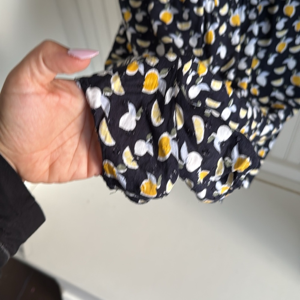 LOFT Fruit Print Halter Neck Romper - Picture 8 of 8